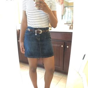 Jean Pencil Skirt (Gap)
